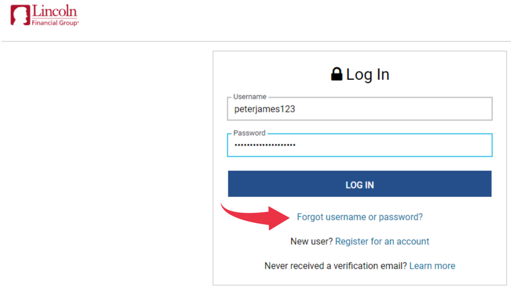Reset Username Or Password On Mylincolnportal com