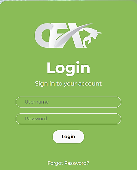 cashfx login forgot password